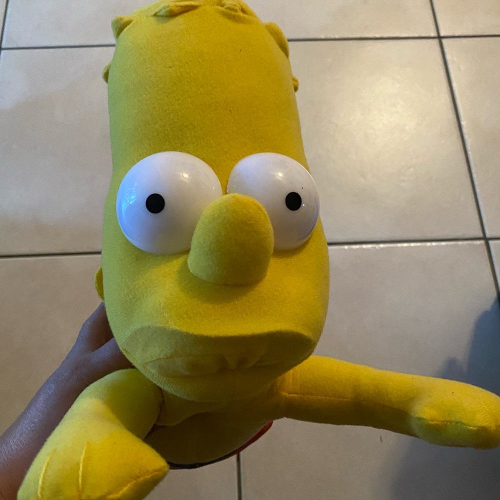 Bart Simpson stuff animal